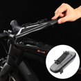 thumbnail image 2 of Bolsa de Almacenamiento Frontal Impermeable Sunnimix para Bicicleta Gris Tamaño 25x10x9cm, 2 of 8