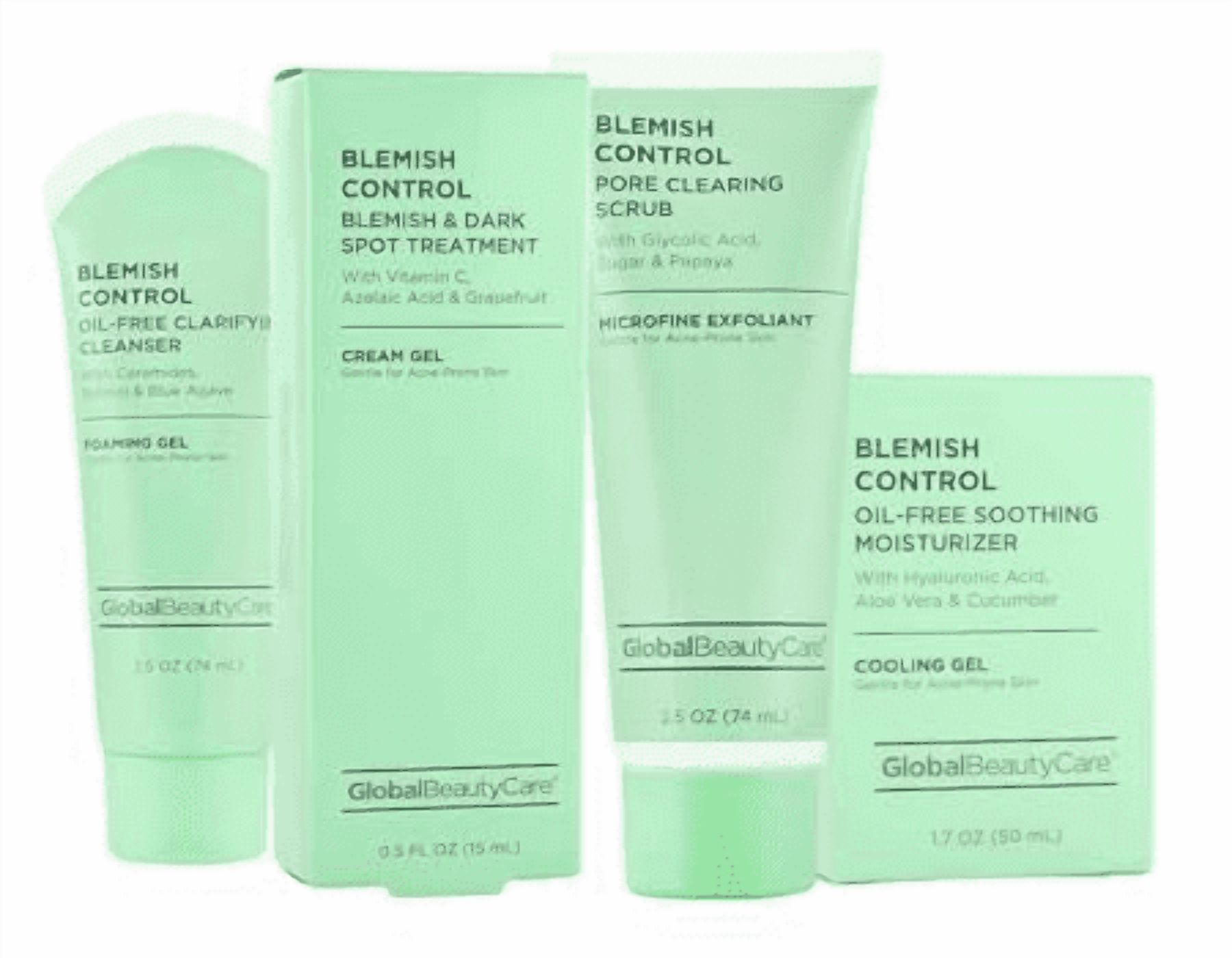 Global Beauty Care Blemish Control Skincare 4-Piece Kit