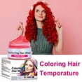 thumbnail image 2 of Hair Color Wax, Temporary Hair Dye, Hair Styling Clay for Party, 4.23 oz - Rose Red, 2 of 9