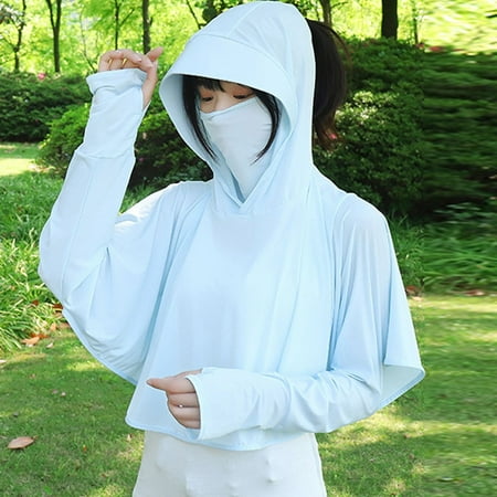 

Mittory Unisex Protection Outdoor Riding Sunscreen Clothing Blouse