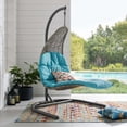thumbnail image 5 of Modway Landscape Outdoor Patio Hanging Chaise Lounge Swing Chair, Multiple Colors, 5 of 6