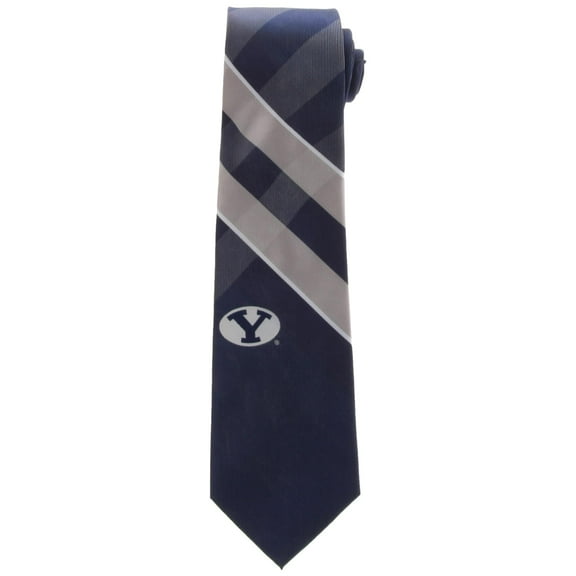 Men's BYU Cougars Woven Poly Grid Tie