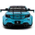 thumbnail image 6 of 2024 Toyota GR86 LBWK Body Kit RHD (Right Hand Drive) Baby Blue with Black Top 1/18 Diecast Model Car by Solido, 6 of 6
