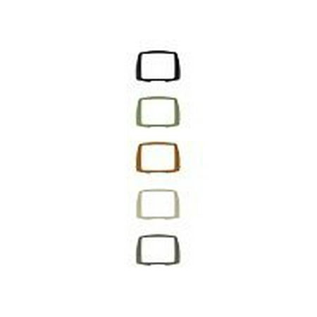 Khaki Olive Green - Garmin - Faceplate - black, brown, khaki, cream, olive green (pack of 5) - for StreetPilot c310, c320, c330, c340, c530, c550