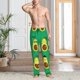 thumbnail image 2 of Fotbe Cartoon Fruit 1 Pantalones de Pijama para Hombre, Pantalones de Dormir, Pantalones de Casa con Cintura Ajustable y Bolsillos-XX-Large, 2 of 6