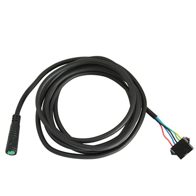 Cable de extensión Cable de extensión de bicicleta eléctrica de 5 pines Cable adaptador impermeable de 170cm para pantalla a accesorios de bicicleta eléctrica SM