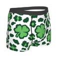 thumbnail image 3 of Kll Leopard Print St. Patrick'S Day Men'S Cotton Boxer Briefs Underwear-X-Large, 3 of 9