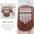 thumbnail image 2 of Kalimba Thumb Small Piano 8-Key Wooden Finger Piano Musical Instrument, 2 of 8