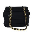 thumbnail image 1 of Pre-Owned Salvatore Ferragamo Vala Shoulder Bag Canvas Navy Canvas Shoulder Bag Bag, 1 of 8