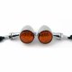 thumbnail image 4 of Luz intermitente LED tipo bala universal para motocicleta, para Harley, Cafe Racer, Kawasaki, Suzuki, Honda y Yamaha, 4 of 5