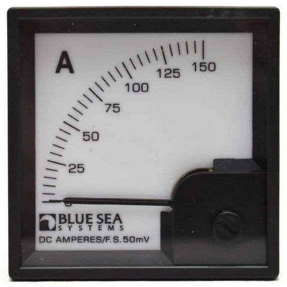 DER EE Boat Analog Amp Meter DE-72 | 0 - 150 DC 50mV 2 5/8 Inch