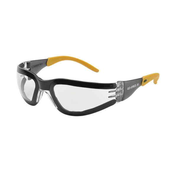 Delta Plus Clear Safety Glasses, Anti-Fog, Wraparound