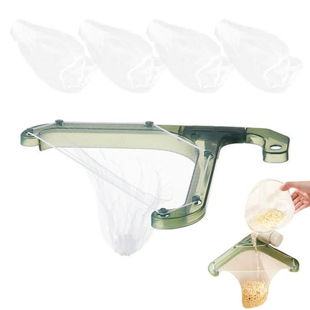 

Kitchen Triangle Sink Strainer Sink Shelf Garbage Leftover Strainer Bracket for Kitchen Household Supplies Tripod Black