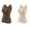 Khaki2, variant on ZyeKqe Thermal Tops for Women Fall Winter Tank Tops with Built in Bra Undershirt Warm Camisole Base Layer
