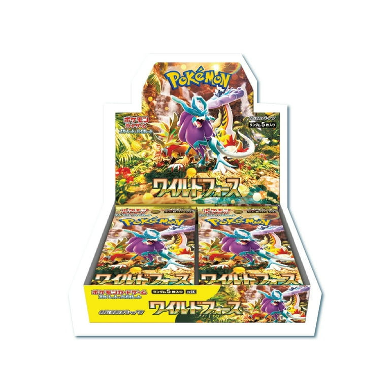 Pokemon Wild Force Booster Box, Japanese sv5K, 30 Packs, Sealed
