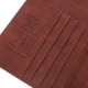 thumbnail image 3 of KAKOWELY Porta pasaporte de cuero de PU Bolsillo para pasaporte de viaje Bolsa organizadora de pasaporte conveniente, 3 of 4