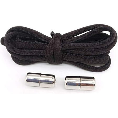 

Elastic No Tie Shoelaces Semicircle Shoe Laces For Kids And Adult Sneakers Shoelace Quick Lazy Metal Lock Laces Shoe Strings