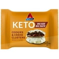 thumbnail image 4 of Atkins Keto Treats, Cookies & Crème Clusters, Gluten Free, High Fiber, Low Carb, Keto Friendly, 8 Count, 4 of 9