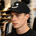 thumbnail image 2 of Colevkie Unisex Embroidered Baseball Cap for Men Women Adjustable Halloween Style Truck Hat Dad Hat(Black), 2 of 6