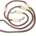 thumbnail image 1 of CNKOO 1pc Multifunctional Dual Head Dog Leash For Small  Medium And Large Dogs  Hands Free Outdoor Running Training Dog Round Rope For 2 Dogs, 1 of 6
