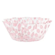 Way to Celebrate Plastic Pink Dot Bowl