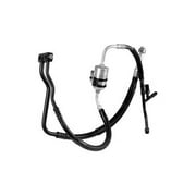 A/C Discharge / Suction Hose Assembly - P-Nut Fitting at Accumulator - R12, R134a, R1234YF - Compatible with 1998 - 2003 Ford F-150 (From 04/23/1998) 1999 2000 2001 2002