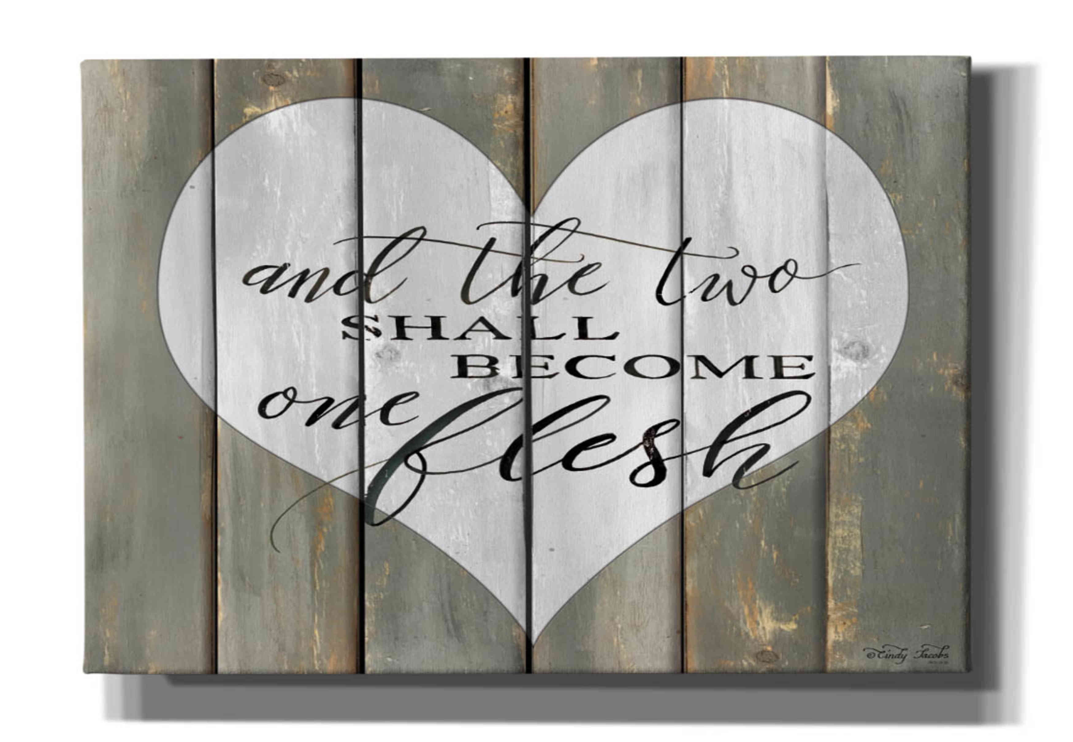 Epic Graffiti 'And the Two' by Cindy Jacobs, Canvas Wall Art, 26"x18 ...
