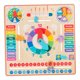 thumbnail image 4 of Reloj de madera con calendario, juguete educativo, juego de meses de madera para aprender, tablero de aprendizaje cognitivo, regalo de cumpleaños para, 4 of 9