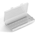 thumbnail image 3 of HUGFEGWE 2 x 18650 Battery Storage Case Holder Organizer Box Transparent 2Pcs U2536-18139, 3 of 8