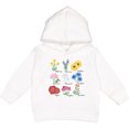 thumbnail image 2 of Inktastic Wild Flower Chart Toddler Hoodie, 2 of 4