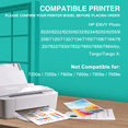 thumbnail image 5 of 64XL Ink Cartridges Compatible for HP 64 Ink Cartridges for   Envy Photo 7855 7858 7155 6252 7800 7100 Envy Inspire 7255e 7955e 7958e 7900e Tango Series Printer (1 Black, 1Tri-Color), 5 of 6