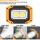 thumbnail image 3 of Foco De Construcción LED Batería 2 Juegos, Foco Recargable Con Batería 30W 2000LM, Luz De Trabajo LED Portátil USB, Para Garaje, Camping, Pesca, Sitio De Construcción De Emergencia, 3 Modos De, 3 of 5
