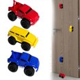 thumbnail image 3 of Anti Gravity Magnetic Climbing Cars Set of 3 Inertia Powered Wall Climbing Toy Cars Magnetic Suspension Vehicles Stress Relief Fun Toys for Kids Adults Fridge Metal Surface Play, 3 of 9