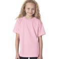 thumbnail image 1 of Playera para jóvenes de 6.1 oz., 100 % algodón ROSA CLARO S junto a la bahía BA4100, 1 of 1