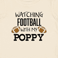 thumbnail image 4 of Inktastic Watching Football with My Poppy Boys or Girls Baby T-Shirt, 4 of 5