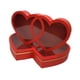 thumbnail image 4 of 2 cajas de regalo con forma de corazón para San Valentín, joyero, caja decorativa para dulces y flores. Rojo, 4 of 9