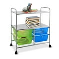 thumbnail image 4 of 4 Drawers Shelves Rolling Storage Cart Rack, 4 of 9