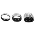 thumbnail image 2 of Dayesque Set of 3 Retro Punk Studded PU Bracelets for Men and Women, Trendy Wristbands for Fashion Events and Parties, 2 of 8