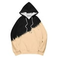 thumbnail image 5 of Olyvenn Hoodies for Women Aesthetics Cute Long Sleeve Sweatshirt Contrasting Color Casual Pullover Tops Fall Fashion Clothes Beige S, 5 of 5