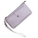 thumbnail image 2 of Cartera plegable delgada para mujer con cierre de cremallera | Gran capacidad, 12 ranuras para tarjetas y monedero | Tarjetero de cuero con bloqueo RFID, 2 of 6