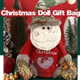 thumbnail image 2 of Christmas Gift Bags Zipper Design, 2025 New Flax Fabric Chritmas Apple Candy Bags, Zipper Reusable, Extra Large Christmas Gift Bags with Santa Claus, Snowman, Reindeer for Festival Decor (2Pcs-b), 2 of 8