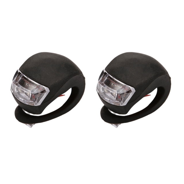 Led Bike Lights Bike Light Set with Waterproof Led Front Silicone Snap-on Safety Lights for Night Riding Cycling 2pcs Lightweight Versatile Bicycle