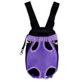 thumbnail image 1 of CAROOTU Pets Carrier Backpack Adjustable Front Cat Dog Legs Out Carrying Travel Bag, 1 of 6