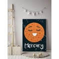 thumbnail image 2 of Awkward Styles Planets Canvas Wall Art Mercury Home Decor Prints, 2 of 4