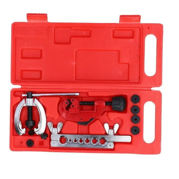 FOR 10pcs Pipe Flare Tool Kit Double Repair Flaring Tool Steel for Vehicle Maintenance