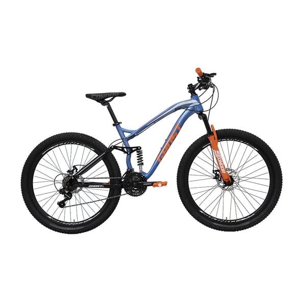 Bicicleta Ghost Scrow Rodada 27.5 Azul De Montaña