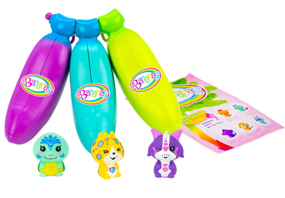 Bananas Collectible Toy 3pack Bunches