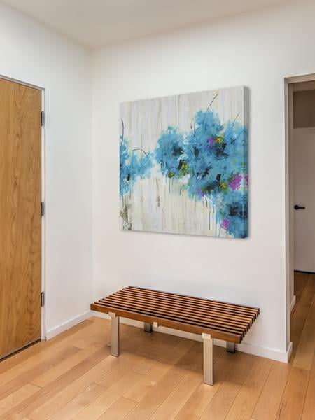 "Center Piece II-2" Painting Print on Wrapped Canvas