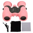 thumbnail image 3 of Compact Binoculars, Kids Binocular Gorgeous Appearance Curved Design With Storage Bag Lanyard For Sightseeing For Bird Watching For Outdoor Hunting Pink,Blue,Green, 3 of 8