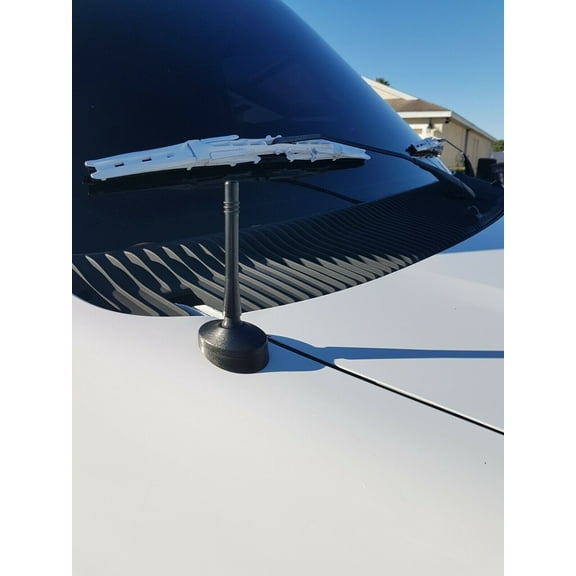 4" inch Short Black Antenna for FORD E150/250/350/450/550 ECONOLINE 1992-2023